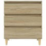 Aparador de madera contrachapada roble Sonoma 60x35x70 cm de vidaXL, Aparadores - Ref: Foro24-823043, Precio: 59,35 €, Descue...