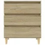 Sideboard aus Sonoma-Eichensperrholz, 60 x 35 x 70 cm von vidaXL, Sideboards - Ref: Foro24-823043, Preis: 58,46 €, Rabatt: %