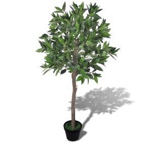 Artificial laurel tree with pot, 120 cm tall by vidaXL, artificial flora - Ref: Foro24-241368, Price: 46,98 €, Discount: %