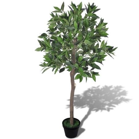 Artificial laurel tree with pot, 120 cm tall by vidaXL, artificial flora - Ref: Foro24-241368, Price: 46,98 €, Discount: %