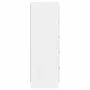 Glossy white plywood chest of drawers 60x36x103 cm by vidaXL, Drawers - Ref: Foro24-823018, Price: 152,38 €, Discount: %