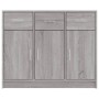 Sonoma Sideboard aus grauem Holzwerkstoff 91x28x75 cm von vidaXL, Sideboards - Ref: Foro24-823014, Preis: 98,62 €, Rabatt: %