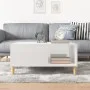 Couchtisch aus glänzend weißem Sperrholz, 80 x 80 x 36,5 cm von vidaXL, Couchtisch - Ref: Foro24-821094, Preis: 52,28 €, Raba...