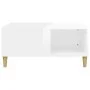 Couchtisch aus glänzend weißem Sperrholz, 80 x 80 x 36,5 cm von vidaXL, Couchtisch - Ref: Foro24-821094, Preis: 52,28 €, Raba...