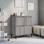 Sonoma gray plywood sideboard 60x35x70 cm by vidaXL, Sideboards - Ref: Foro24-821170, Price: 79,44 €, Discount: %