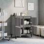 Sonoma gray plywood sideboard 60x35x70 cm by vidaXL, Sideboards - Ref: Foro24-821170, Price: 79,44 €, Discount: %