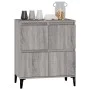 Aparador de madera contrachapada gris Sonoma 60x35x70 cm de vidaXL, Aparadores - Ref: Foro24-821170, Precio: 79,44 €, Descuen...