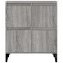 Sonoma gray plywood sideboard 60x35x70 cm by vidaXL, Sideboards - Ref: Foro24-821170, Price: 79,44 €, Discount: %