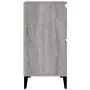 Aparador de madera contrachapada gris Sonoma 60x35x70 cm de vidaXL, Aparadores - Ref: Foro24-821170, Precio: 79,44 €, Descuen...