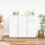 Sideboard aus weißem Sperrholz 91x29,5x75 cm von vidaXL, Sideboards - Ref: Foro24-823269, Preis: 91,02 €, Rabatt: %