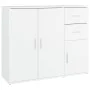 Sideboard aus weißem Sperrholz 91x29,5x75 cm von vidaXL, Sideboards - Ref: Foro24-823269, Preis: 91,02 €, Rabatt: %
