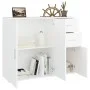 Sideboard aus weißem Sperrholz 91x29,5x75 cm von vidaXL, Sideboards - Ref: Foro24-823269, Preis: 91,02 €, Rabatt: %