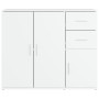 Sideboard aus weißem Sperrholz 91x29,5x75 cm von vidaXL, Sideboards - Ref: Foro24-823269, Preis: 92,47 €, Rabatt: %