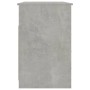 Concrete gray plywood desk with drawers 102x50x76 cm by vidaXL, Desks - Ref: Foro24-823036, Price: 100,54 €, Discount: %