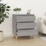 Aparador de madera contrachapada gris Sonoma 60x35x70 cm de vidaXL, Aparadores - Ref: Foro24-823046, Precio: 60,04 €, Descuen...