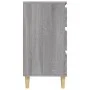 Aparador de madera contrachapada gris Sonoma 60x35x70 cm de vidaXL, Aparadores - Ref: Foro24-823046, Precio: 60,04 €, Descuen...