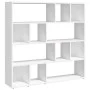 Bücherregal/Raumteiler weiß 105x24x102 cm von vidaXL, Raumteiler - Ref: Foro24-823245, Preis: 73,53 €, Rabatt: %