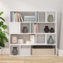 Bücherregal/Raumteiler weiß 105x24x102 cm von vidaXL, Raumteiler - Ref: Foro24-823245, Preis: 73,94 €, Rabatt: %