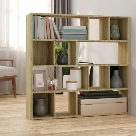 Sonoma oak shelf/space divider 105x24x102 cm by vidaXL, Room dividers - Ref: Foro24-823248, Price: 82,84 €, Discount: %