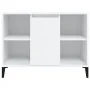 Waschbeckenschrank aus weißem Sperrholz, 80 x 33 x 60 cm von vidaXL, Badezimmerwaschtische - Ref: Foro24-821292, Preis: 54,49...