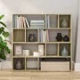 Sonoma oak shelf/space divider 105x24x102 cm by vidaXL, Room dividers - Ref: Foro24-823248, Price: 82,84 €, Discount: %