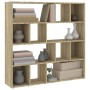 Sonoma Bücherregal/Raumteiler aus Eiche 105x24x102 cm von vidaXL, Raumteiler - Ref: Foro24-823248, Preis: 84,25 €, Rabatt: %