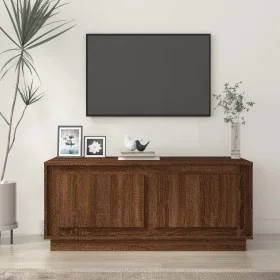 Couchtisch aus braunem Eichensperrholz, 102 x 50 x 44 cm von vidaXL, Couchtisch - Ref: Foro24-819883, Preis: 76,13 €, Rabatt: %