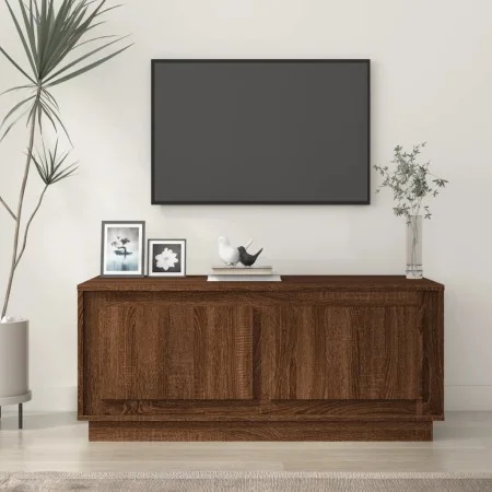 Couchtisch aus braunem Eichensperrholz, 102 x 50 x 44 cm von vidaXL, Couchtisch - Ref: Foro24-819883, Preis: 76,13 €, Rabatt: %