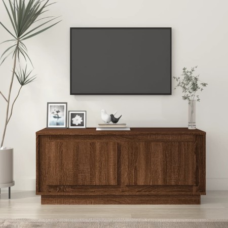 Mesa de centro madera contrachapada marrón roble 102x50x44 cm de vidaXL, Mesas de centro - Ref: Foro24-819883, Precio: 77,03 ...