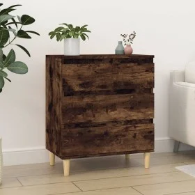 Sideboard aus geräuchertem Eichensperrholz, 60 x 35 x 70 cm von vidaXL, Sideboards - Ref: Foro24-823045, Preis: 56,18 €, Raba...