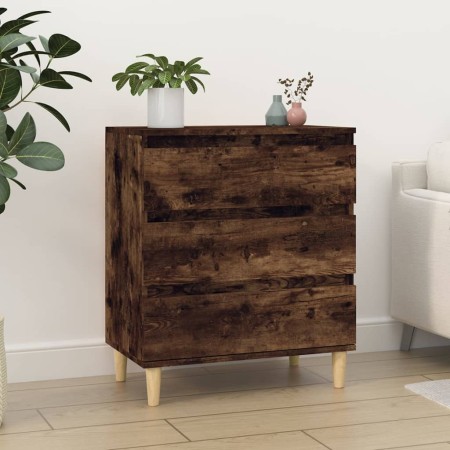 Sideboard aus geräuchertem Eichensperrholz, 60 x 35 x 70 cm von vidaXL, Sideboards - Ref: Foro24-823045, Preis: 57,11 €, Raba...