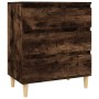 Sideboard aus geräuchertem Eichensperrholz, 60 x 35 x 70 cm von vidaXL, Sideboards - Ref: Foro24-823045, Preis: 57,11 €, Raba...