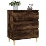 Sideboard aus geräuchertem Eichensperrholz, 60 x 35 x 70 cm von vidaXL, Sideboards - Ref: Foro24-823045, Preis: 56,18 €, Raba...