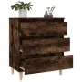 Smoked oak plywood sideboard 60x35x70 cm by vidaXL, Sideboards - Ref: Foro24-823045, Price: 56,18 €, Discount: %