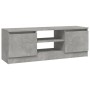 TV-Schrank mit betongrauer Tür 102x30x36 cm von vidaXL, TV-Möbel - Ref: Foro24-823354, Preis: 56,07 €, Rabatt: %
