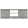 Mueble de TV con puerta gris hormigón 102x30x36 cm de vidaXL, Muebles TV - Ref: Foro24-823354, Precio: 59,23 €, Descuento: %