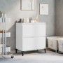 Weißes Sperrholz-Sideboard 60x35x70 cm von vidaXL, Sideboards - Ref: Foro24-821164, Preis: 58,03 €, Rabatt: %