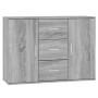 Sideboard aus grauem Sonoma-Sperrholz, 91 x 29,5 x 65 cm von vidaXL, Sideboards - Ref: Foro24-823348, Preis: 89,76 €, Rabatt: %