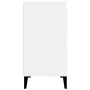 Aparador de madera contrachapada blanco 60x35x70 cm de vidaXL, Aparadores - Ref: Foro24-821164, Precio: 57,28 €, Descuento: %