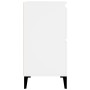 Weißes Sperrholz-Sideboard 60x35x70 cm von vidaXL, Sideboards - Ref: Foro24-821164, Preis: 58,03 €, Rabatt: %