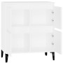 Weißes Sperrholz-Sideboard 60x35x70 cm von vidaXL, Sideboards - Ref: Foro24-821164, Preis: 58,03 €, Rabatt: %