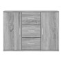 Sideboard aus grauem Sonoma-Sperrholz, 91 x 29,5 x 65 cm von vidaXL, Sideboards - Ref: Foro24-823348, Preis: 89,76 €, Rabatt: %
