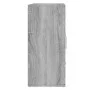 Aparador de madera contrachapada gris Sonoma 91x29,5x65 cm de vidaXL, Aparadores - Ref: Foro24-823348, Precio: 93,71 €, Descu...