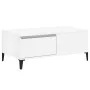 Couchtisch aus Sperrholz weiß 90x50x36,5 cm von vidaXL, Couchtisch - Ref: Foro24-821116, Preis: 66,24 €, Rabatt: %