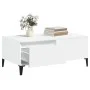 Couchtisch aus Sperrholz weiß 90x50x36,5 cm von vidaXL, Couchtisch - Ref: Foro24-821116, Preis: 66,24 €, Rabatt: %