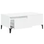 Couchtisch aus Sperrholz weiß 90x50x36,5 cm von vidaXL, Couchtisch - Ref: Foro24-821116, Preis: 66,24 €, Rabatt: %