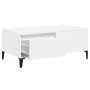 Couchtisch aus Sperrholz weiß 90x50x36,5 cm von vidaXL, Couchtisch - Ref: Foro24-821116, Preis: 67,14 €, Rabatt: %