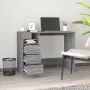 Escritorio con cajones contrachapada gris Sonoma 102x50x76 cm de vidaXL, Escritorios - Ref: Foro24-823038, Precio: 92,81 €, D...