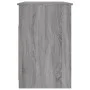 Escritorio con cajones contrachapada gris Sonoma 102x50x76 cm de vidaXL, Escritorios - Ref: Foro24-823038, Precio: 92,81 €, D...