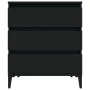 Sideboard aus schwarzem Sperrholz 60x35x70 cm von vidaXL, Sideboards - Ref: Foro24-823049, Preis: 65,92 €, Rabatt: %